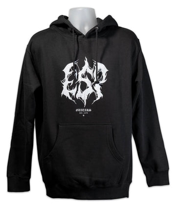 "M" Felpa con cappuccio ESP Black Metal