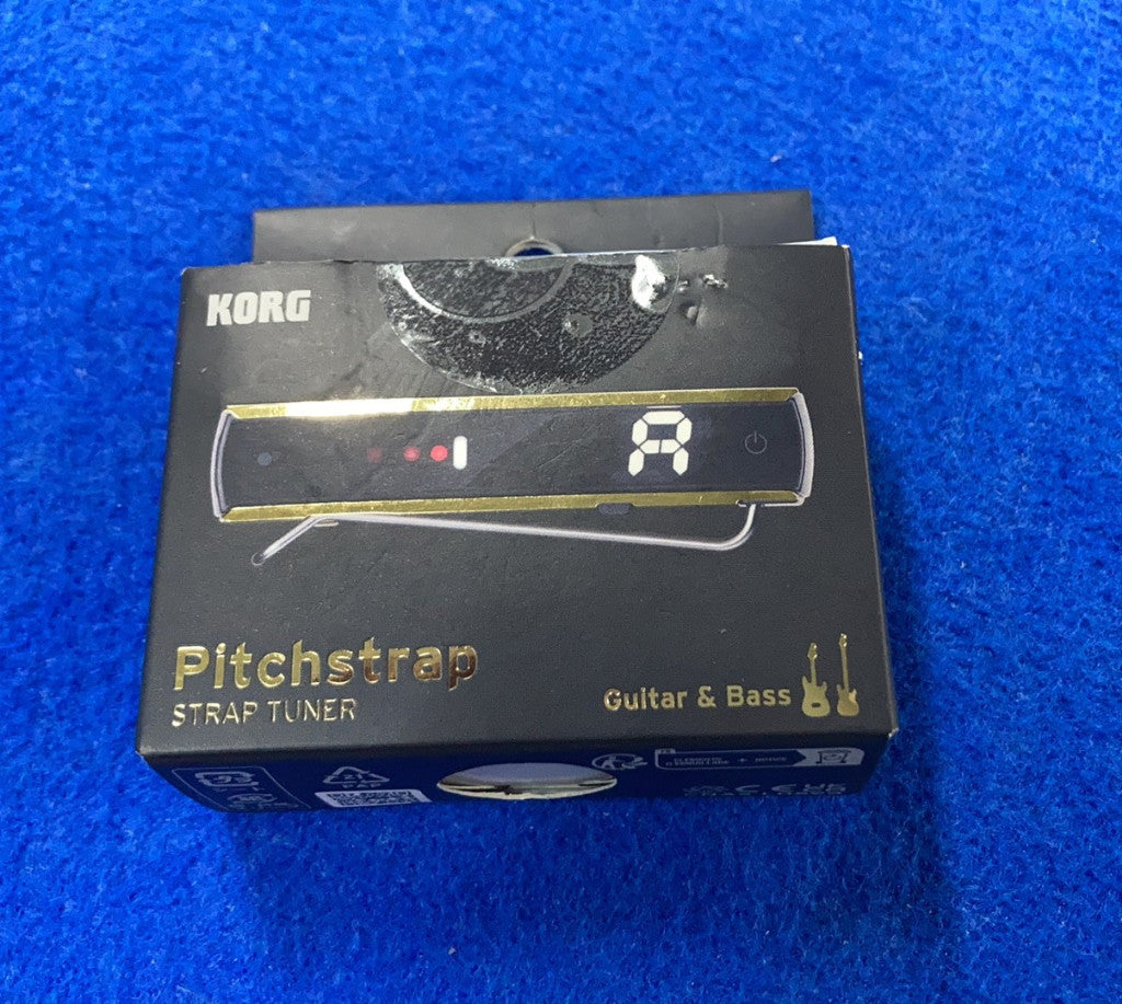 PITCHSTRAP RECHARGEABLE STRAP TUNER, GOLD - B Stock