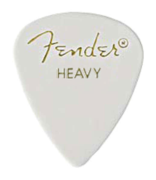 Fender 351 SHAPE CLASSIC HEAVY WHITE
