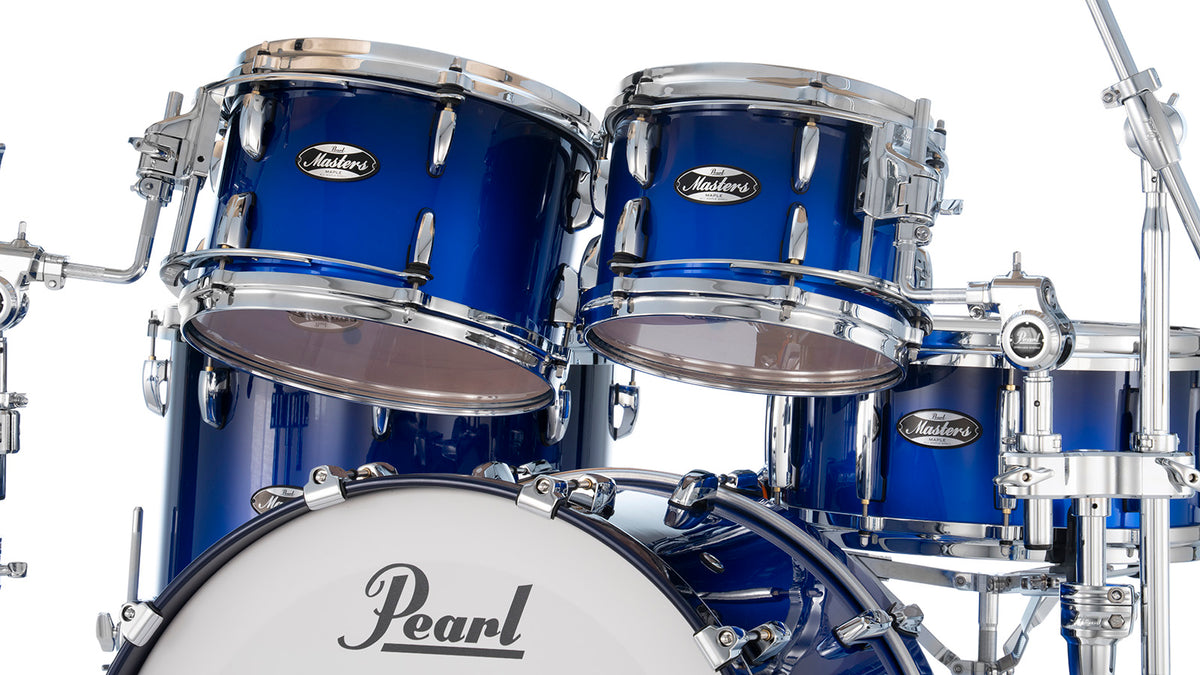 Masters Maple Stage 22 GYROLOCK-l Kobaltblau Metallic Fade