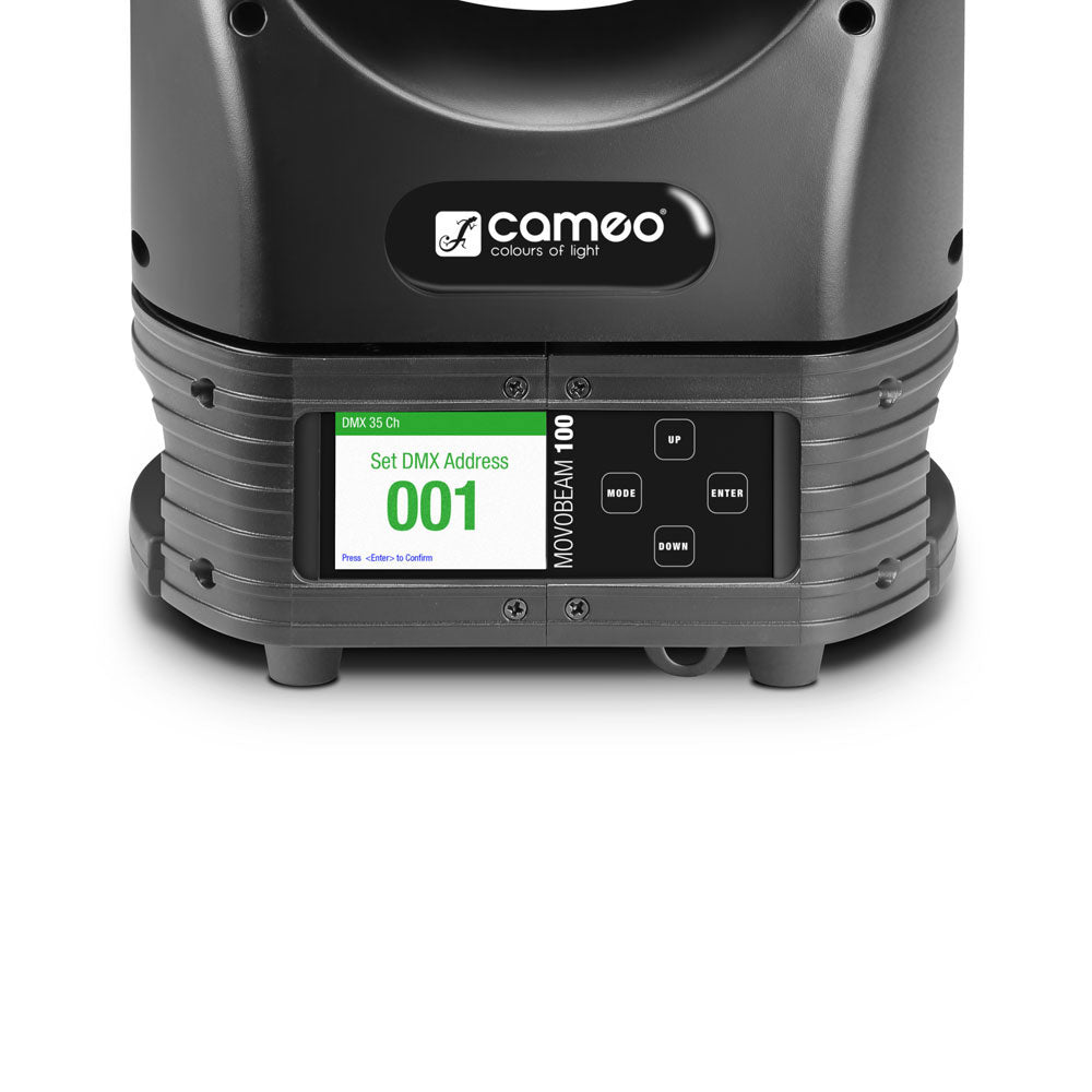 MOVO BEAM 100 - UNBEGRENZTES DREHSCHEINWERFER MIT LED-KRONE