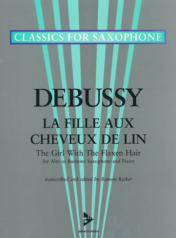 Debussy C. - La Fille Aux Cheveux De Lin - Alto Or Baritone Saxophone And Piano