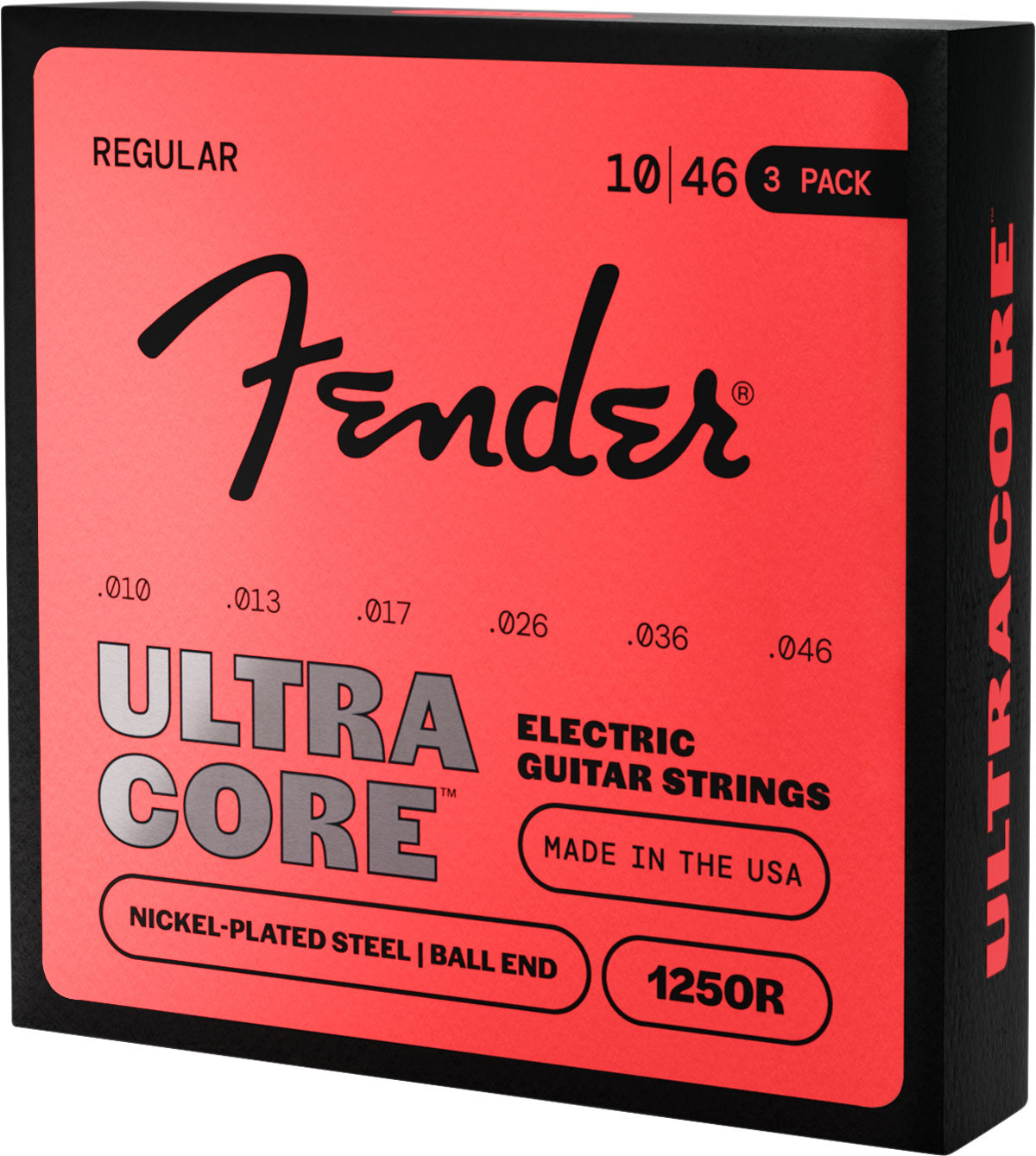 Ultracore vernickelter Stahl, Kugelende, 1250R 10-46, (6) 3er-Pack