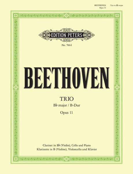 Beethoven Ludwig Van - Trio In B Flat Op.11 - Clarinet(s) And Other Instruments