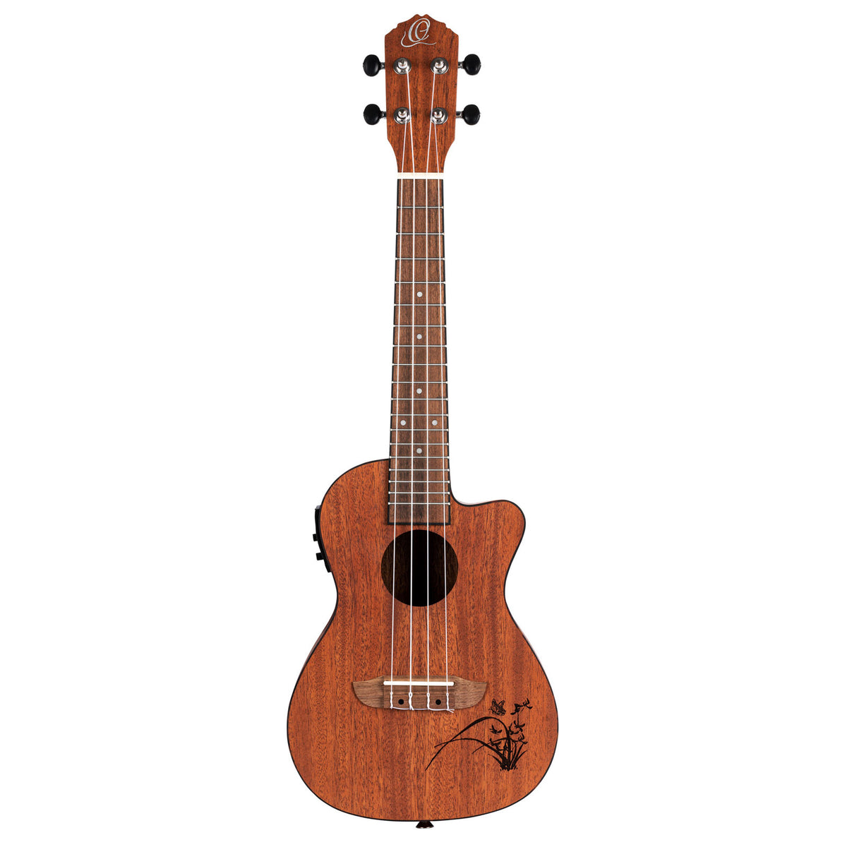 Konzert-Ukulele Mahagoni CW EQ