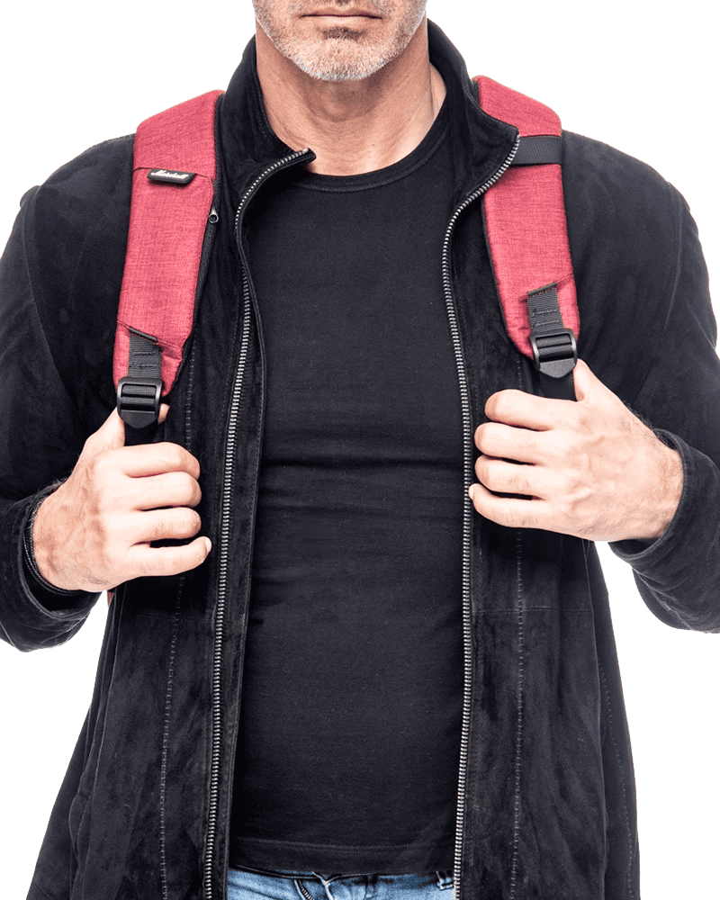 Zaino City Rocker Crimson