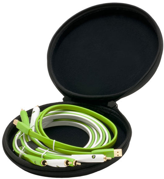 Neo By Oyaide 2x RCA-RCA 1m + USB 1m + Tasche