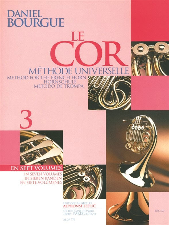 Leduc Le Cor Methode Universelle - Vol.3