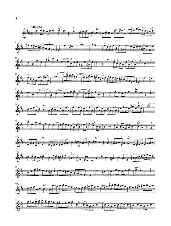Bach J.S. - Sonaten für Violine und Klavier (Cembalo) 1-3 BWV 1014-1016