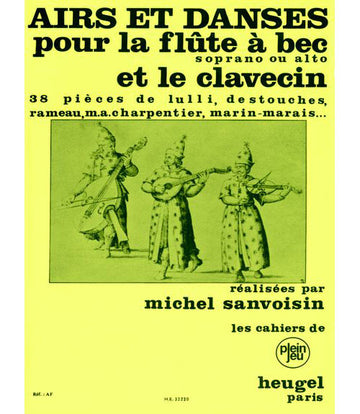 DIVERS / SANVOISIN - AIRS ET DANSES POUR LA FLUTE A BEC ET LE CLAVECIN