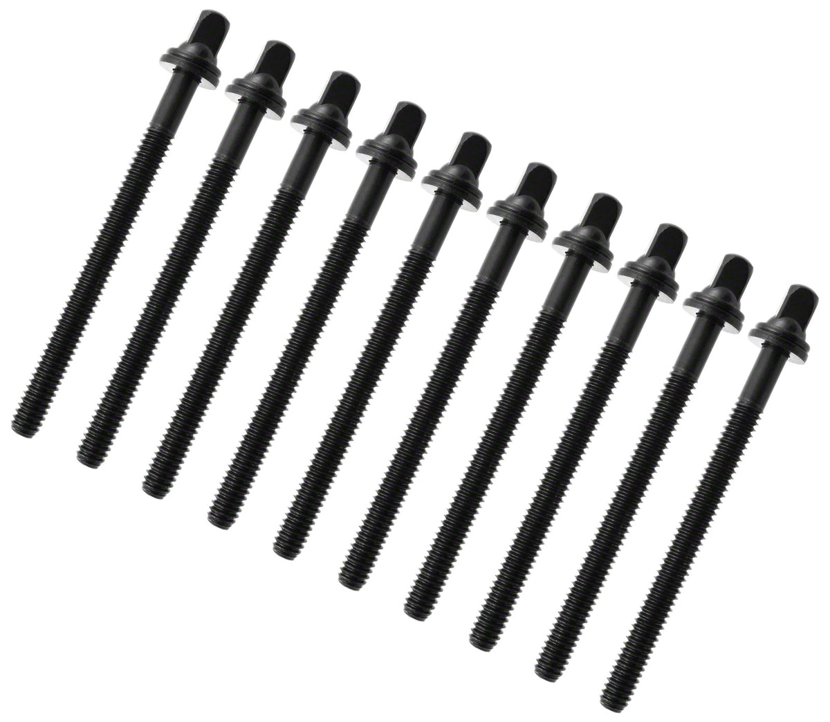 Sparedrum Tirant 65mm Noir Avec Rondelle - Filetage 7/32" (X10)