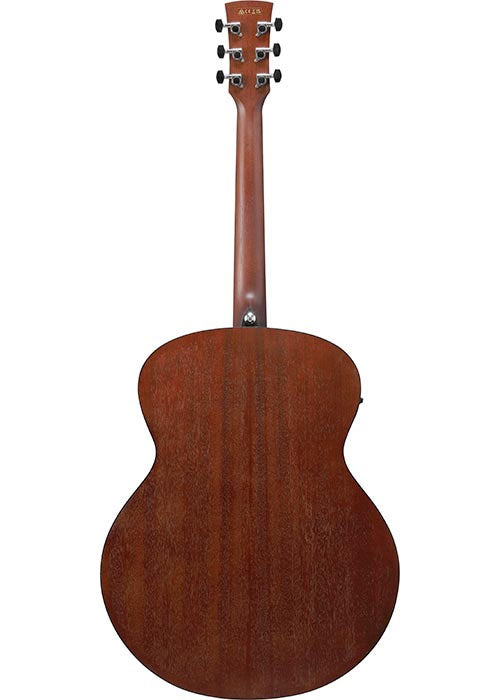 PJ50E-Oah Offenporige Vintage Amber Sunburst Decke Offenporiger naturbelassener Boden und Zargen