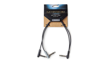 Cavo patch piatto con sdoppiatore a Y CAB-FY30-bk