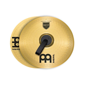 Paire Cymbales Marching 18" Laiton (la Paire)