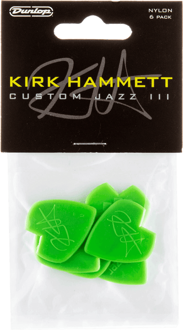 6 x 1,38mm Kirk Hammet Jazz III Heavy