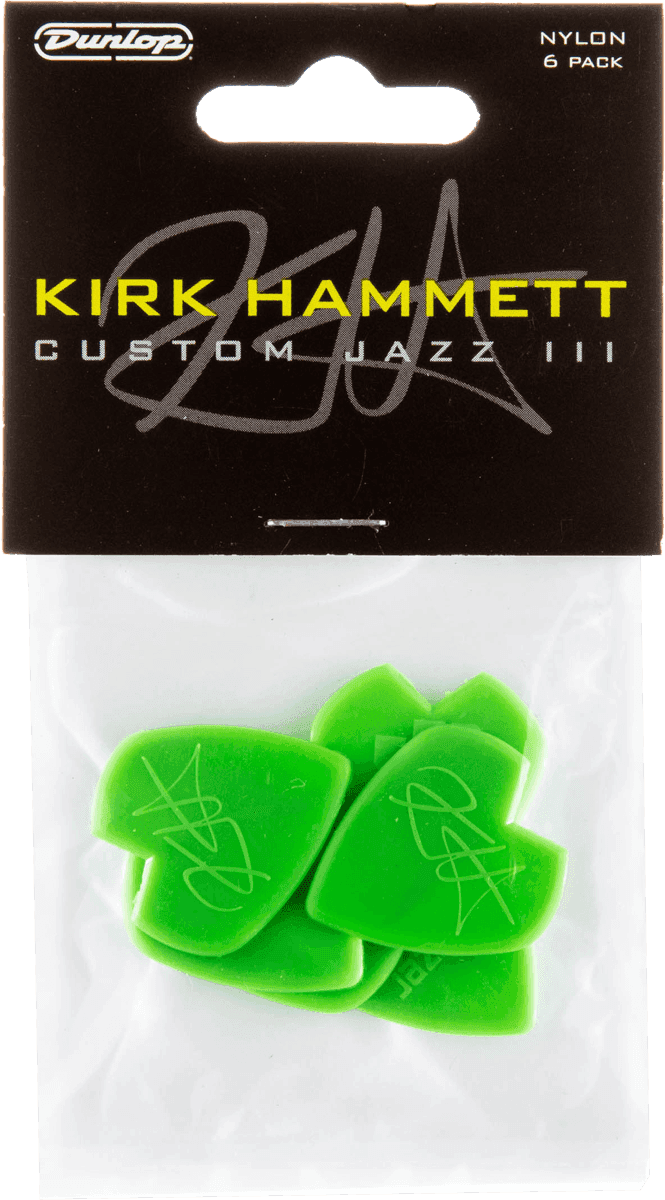 6 x 1,38mm Kirk Hammet Jazz III Heavy