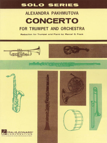 Pakhmutova Alexandra - Concerto For Trumpet - Trompette & Piano