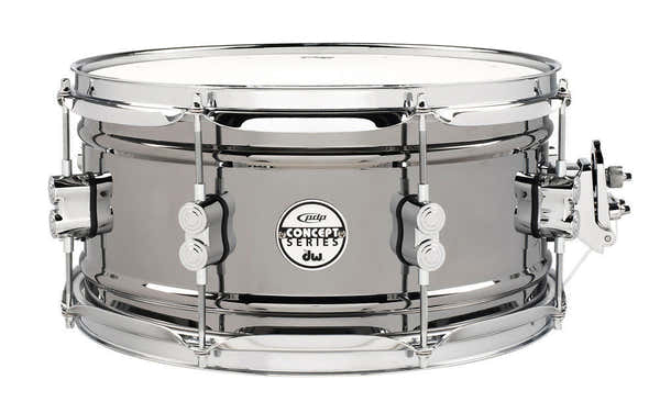 PDP By DW Schwarznickel über Stahl 13X6.5