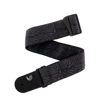 Tracolla per Chitarra Intrecciata Lightning Black Tubular