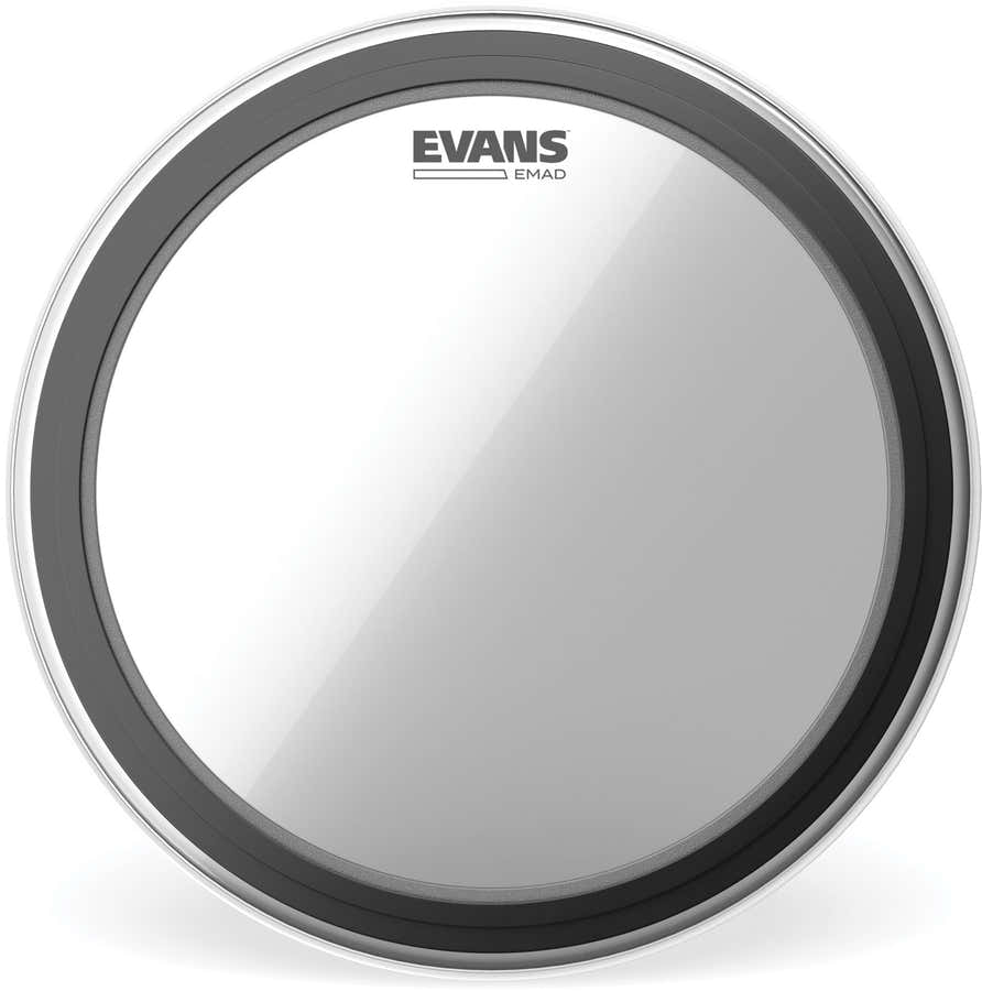 TT16EMAD - EMAD Peau de tom transparente avec cercle 16 pouces