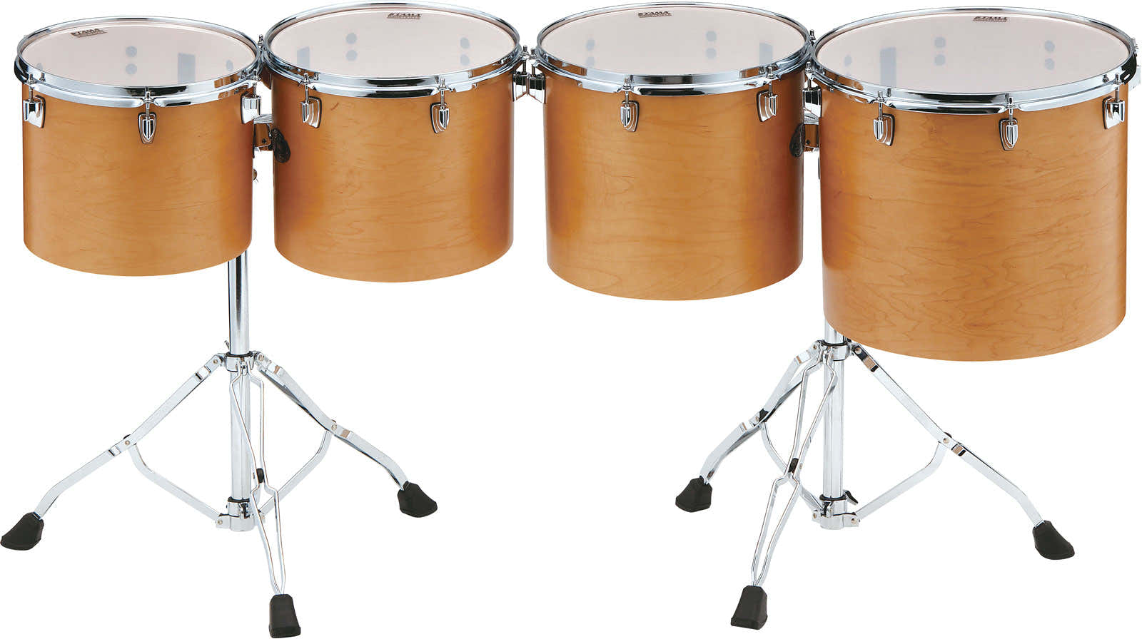 Set Tom De Concert 1 Peau Low-Pitched Vintage Antique Maple