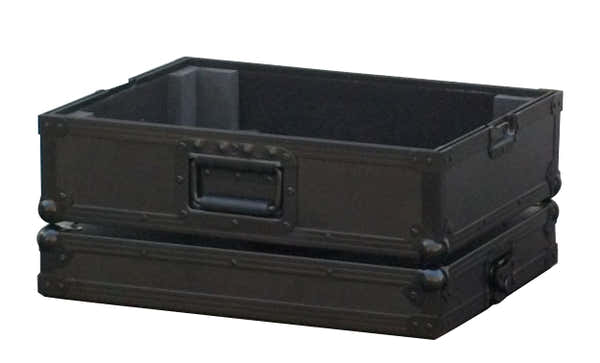 POWER ACOUSTICS SONORISATION Schwarzes Flightcase für Plattenspieler