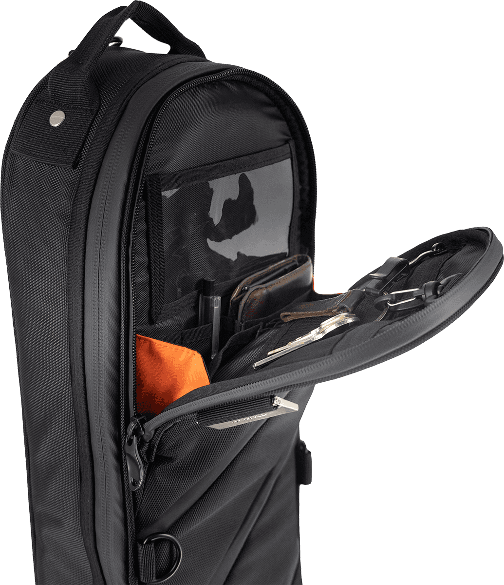 E-Gitarren-Gigbag - M80 Vertigo Ultra Schwarz (Rollen)