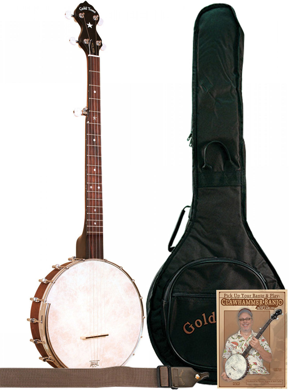 CC-OT Cripplecrk Old Time Banjo Pack