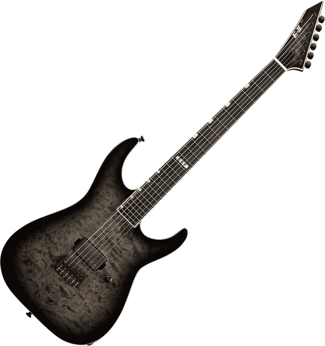 E-II M-I NT QM Durchscheinendes Schwarz Sunburst