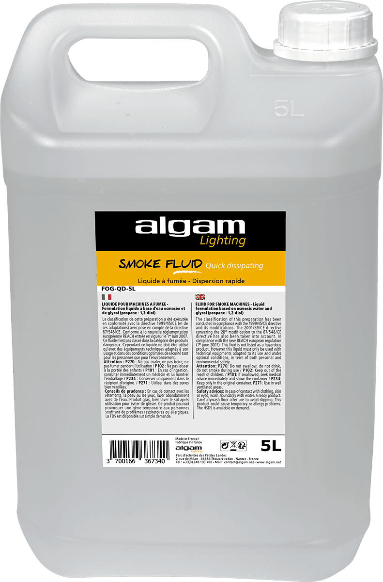 Liquide à Fumée Dispersion Rapide 5L
