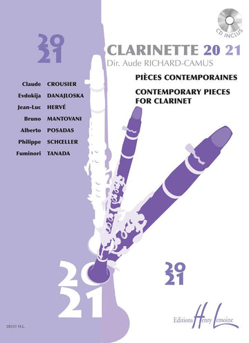 RICHARD-camus Aude - Clarinette 20-21 + CD