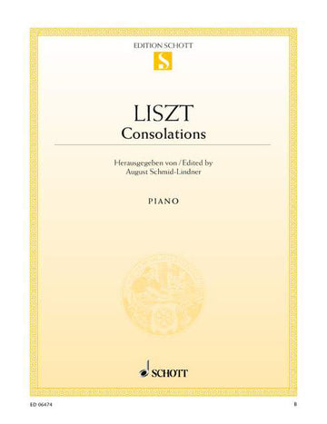 Liszt - Consolations I-vi - Piano