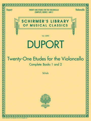 21 Etudes For Cello