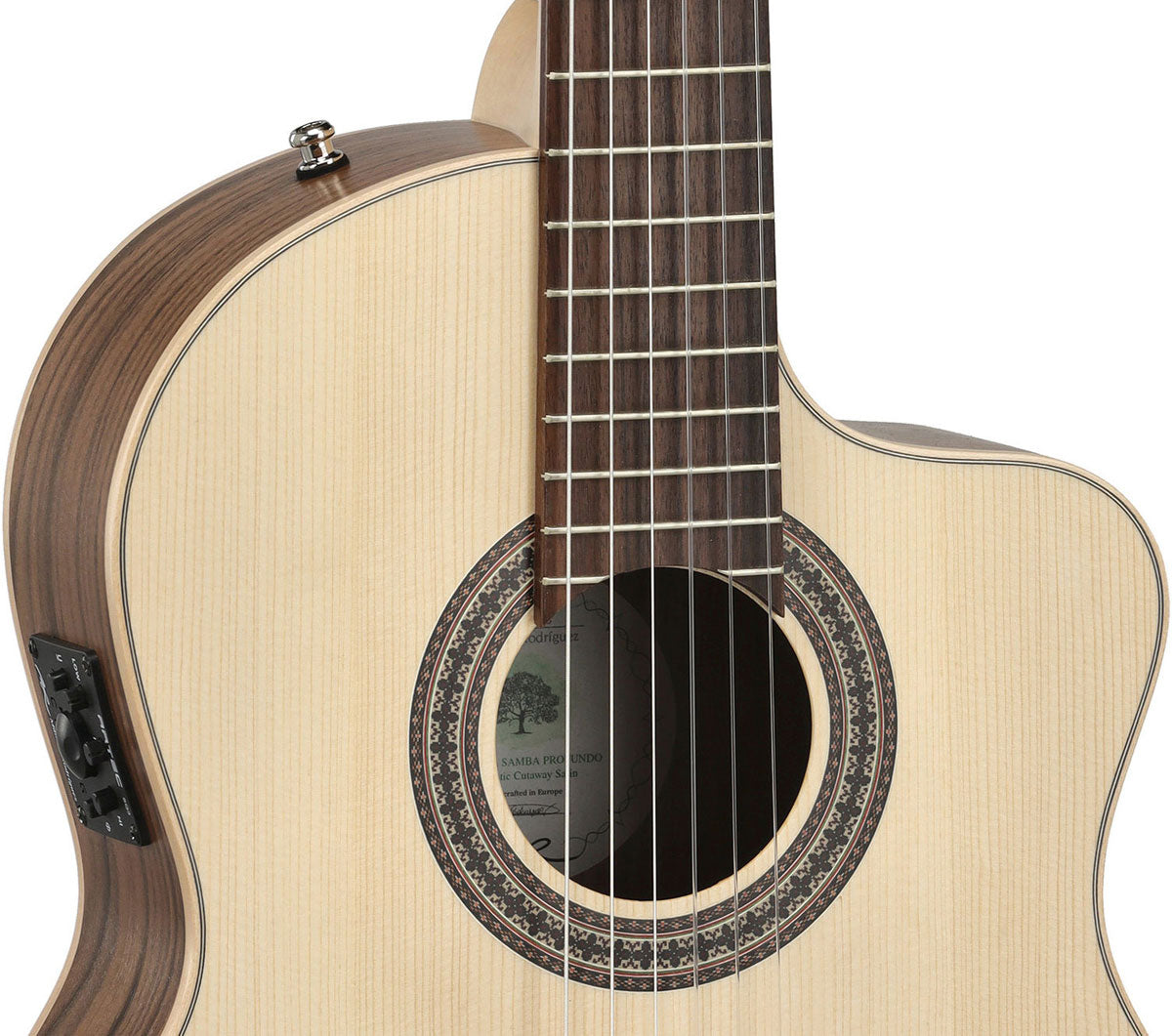 Samba Ecología Cutaway profondo, truss rod