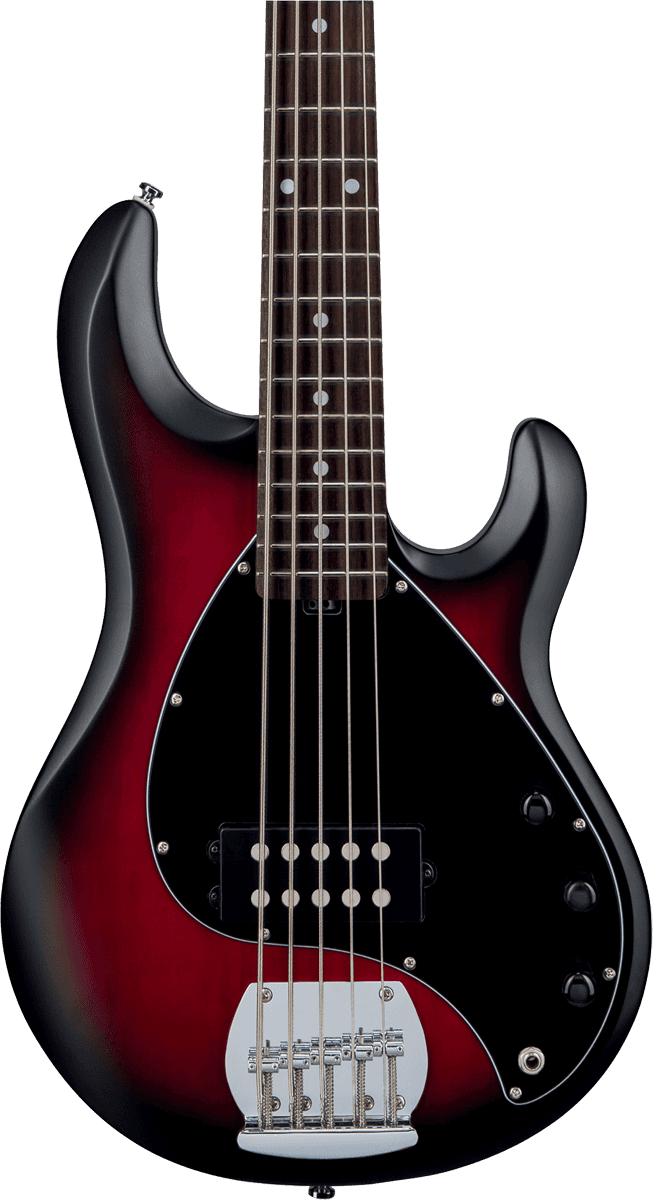 Stingray 5 Ruby Red Burst Satin