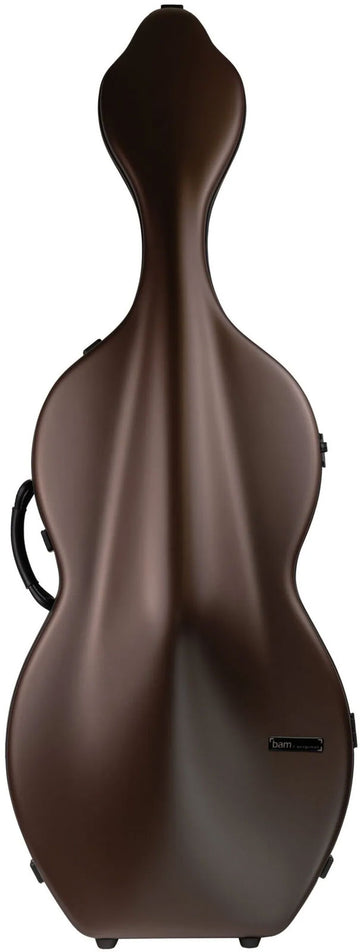 Cello-Etui 4/4 Hightech Bonbon + Räder - Braun/Schwarz