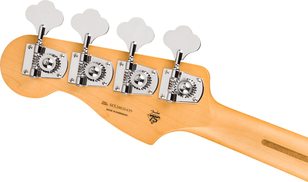 Precision Bass 75 Anni Player II, MN Rosso mela caramellata