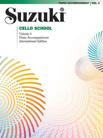 Suzuki Cello School Vol.3 +Piano