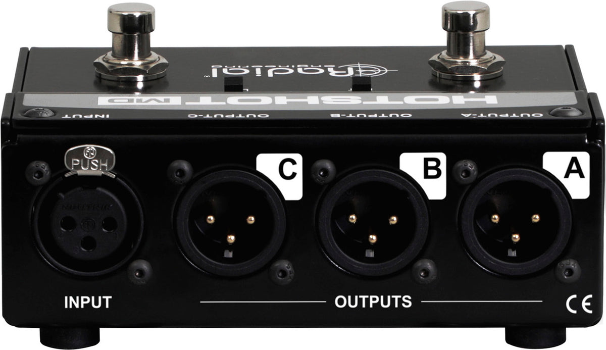 HOTSHOT-MD Commutateur micro 3 sorties