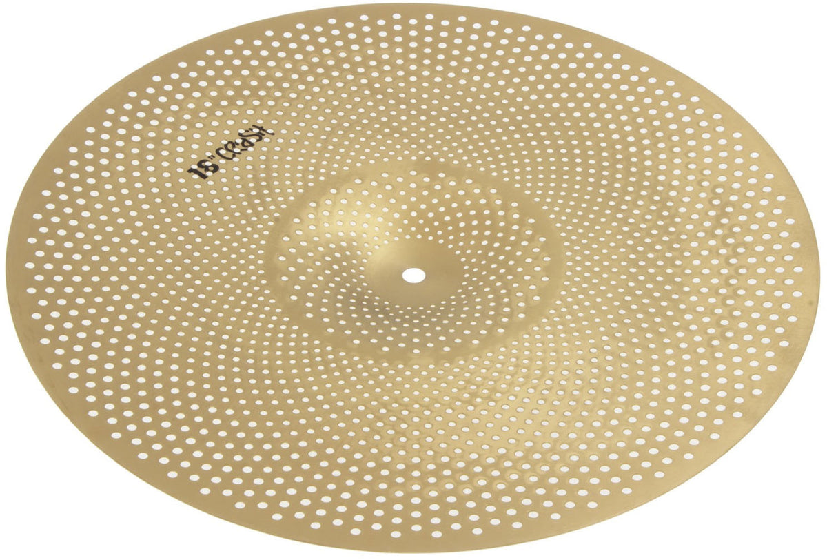 Mute 18" Crash - Silent Cymbal - Brass Finish