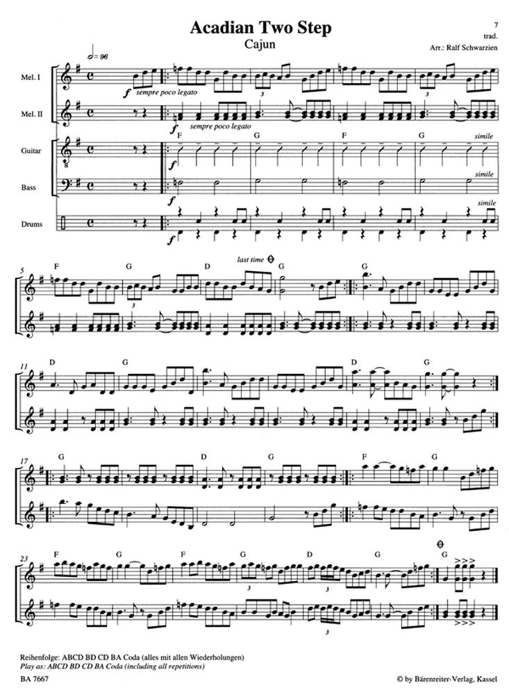 COMBOCOM - ZYDECO-CAJUN - SCORE AND PARTS