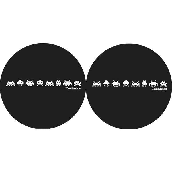Magma LP-slipmat Technics Space Invaders (paire)