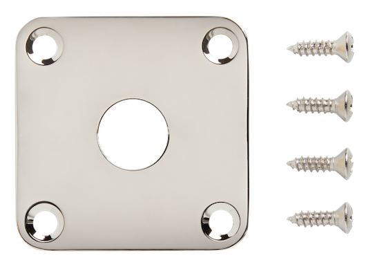 Pièces Detachees Metal Jack Plate Nickel