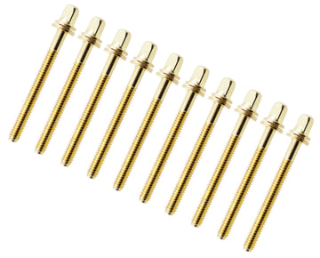 Spannschraube 52mm Gold Mit Unterlegscheibe - Gewinde 7/32" (X10)