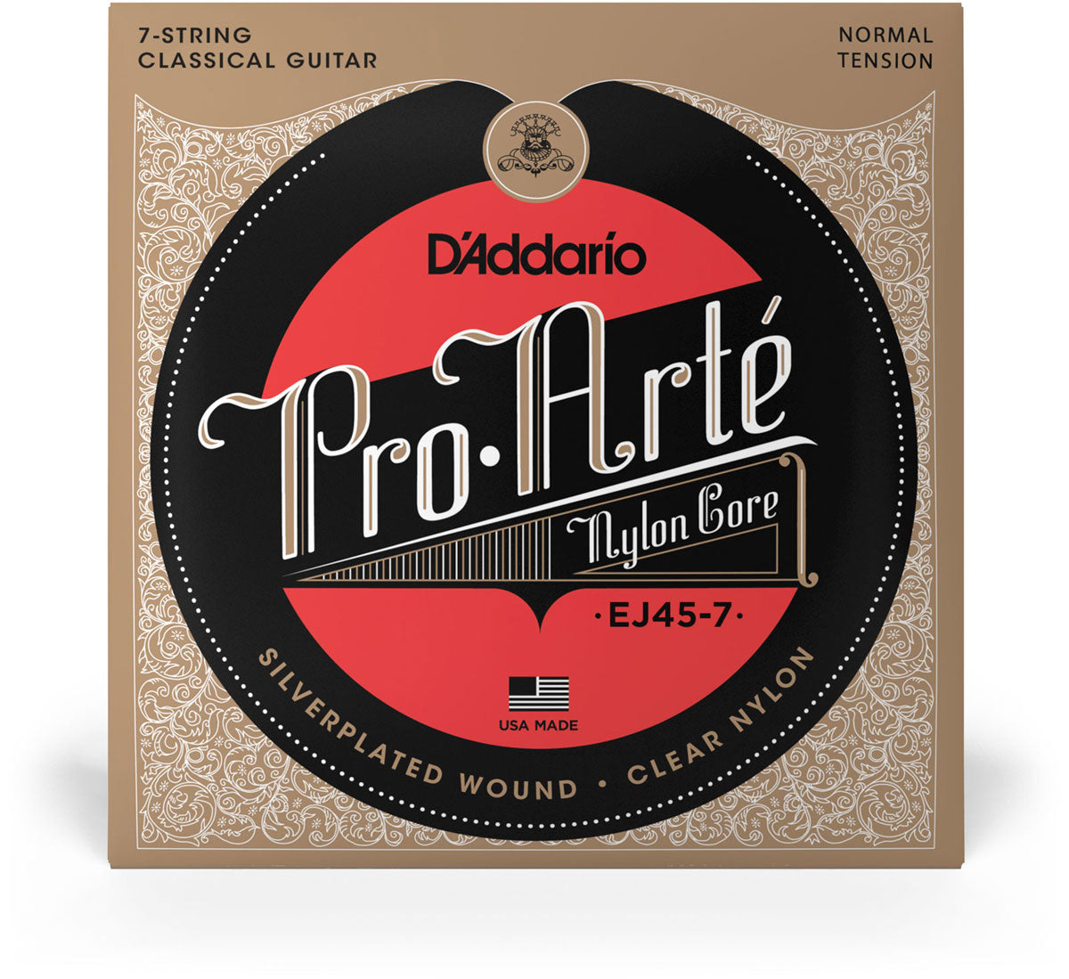 Normale Spannung Pro-Arté Nylon 7-Saiter