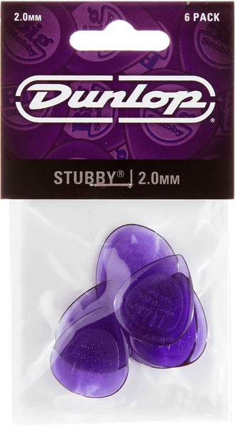 Dunlop 6 x 2,00mm Stubby Jazz