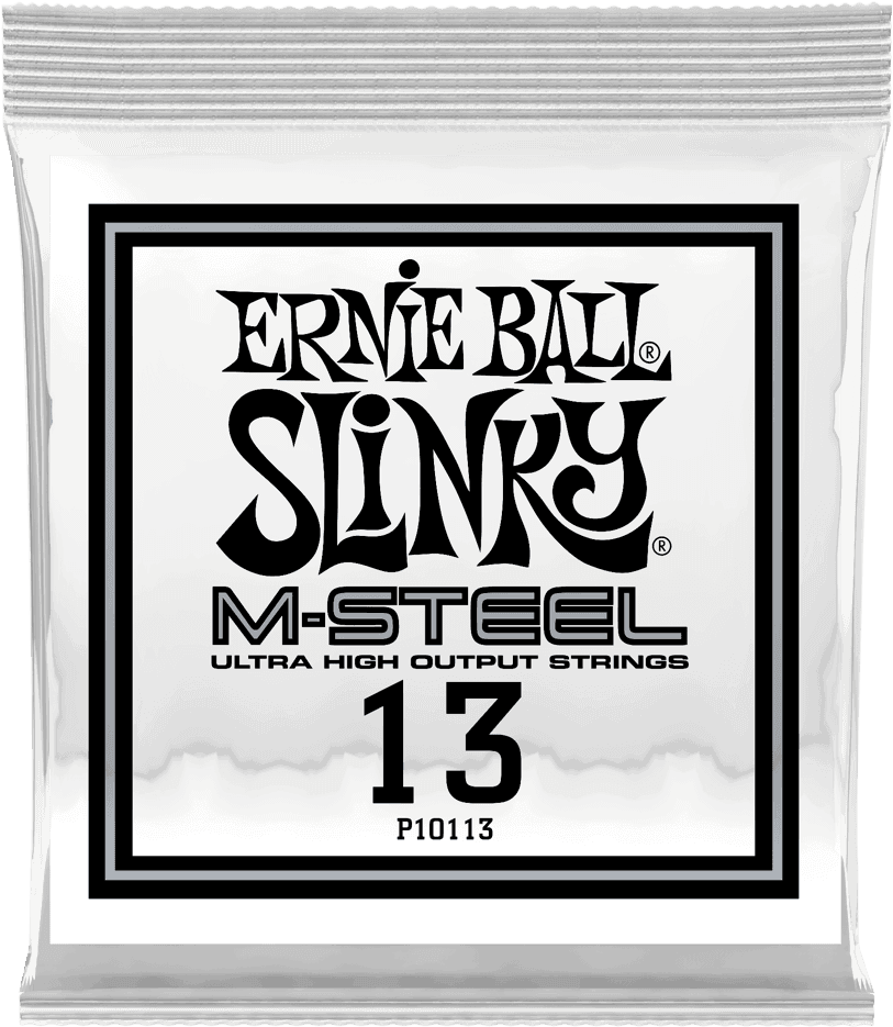 .013 M-STEEL PLAIN ELECTRIC GUITAR STRINGS