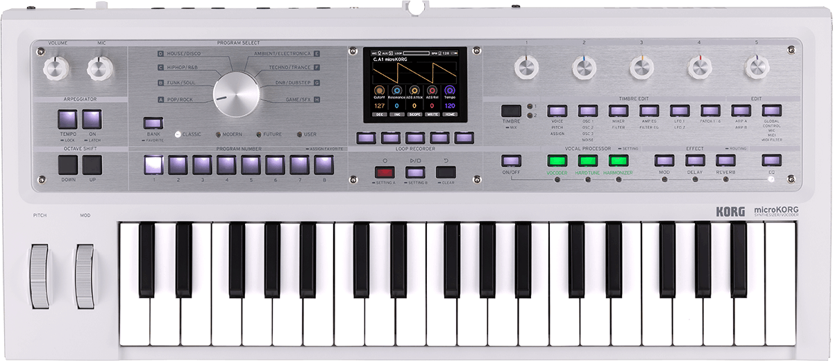 Microkorg MK2 Weiß