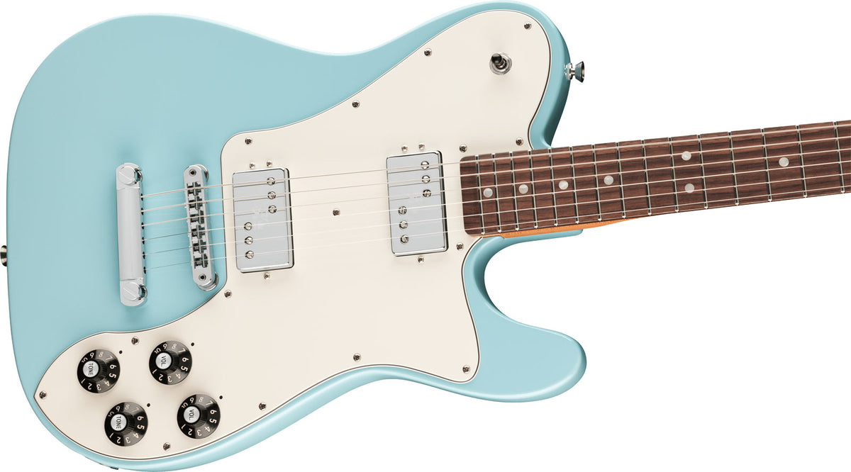 Kingfish Delta Day Telecaster Deluxe RW Daphne Blue