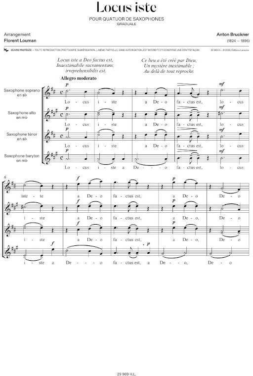 Locus Iste - Louman, Bruckner
